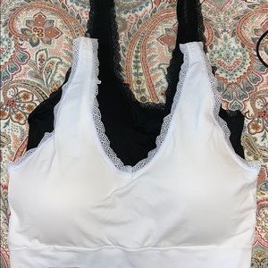 Bralette, 2X, set of 2